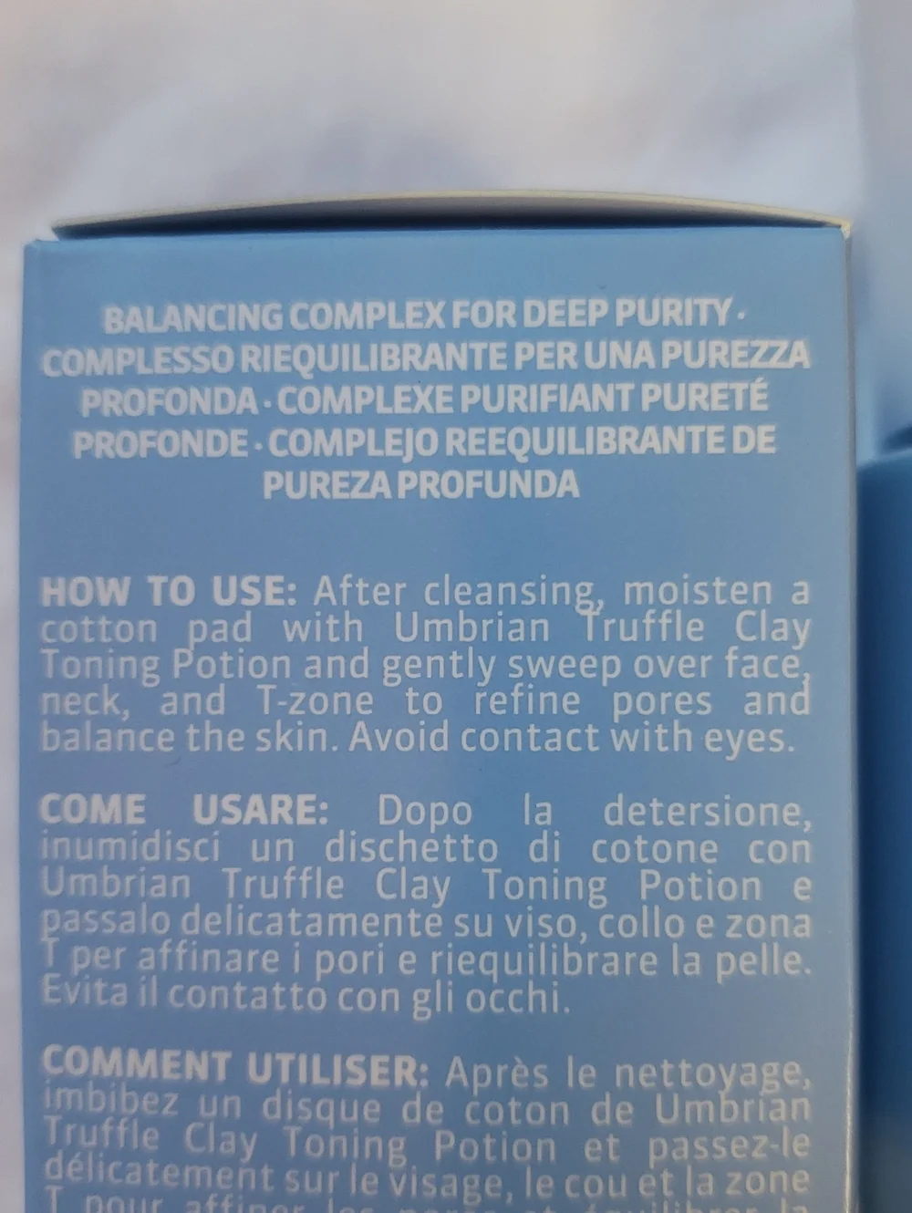 SKIN&CO Umbrian Truffle Clay Toner 6.8 oz